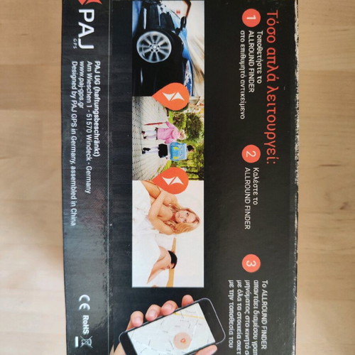 PAJ GPS tracker AllRound Finder new with user manual
