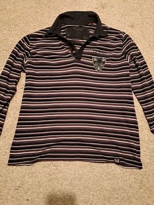 Guess shirt XL like new, black and purple
