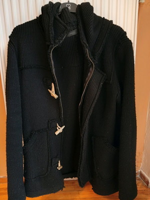 Tailor Made knit cardigan oversized black used, XXL