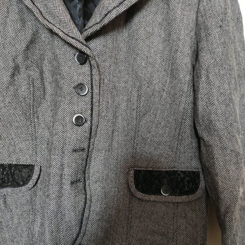 Gerry Weber jacket new medium gray with lace details