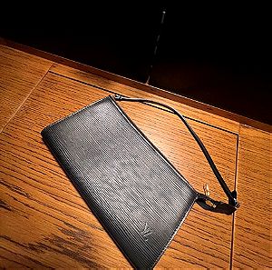 Louis Vuitton epi pochette leather handbag