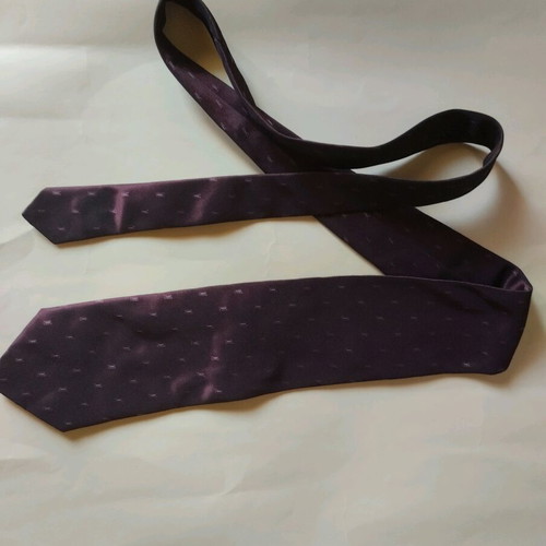Cravates 80's Italian tie used, polyester