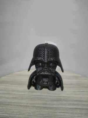 Darth Vader 3D Printed Knitted Decorative Figure new