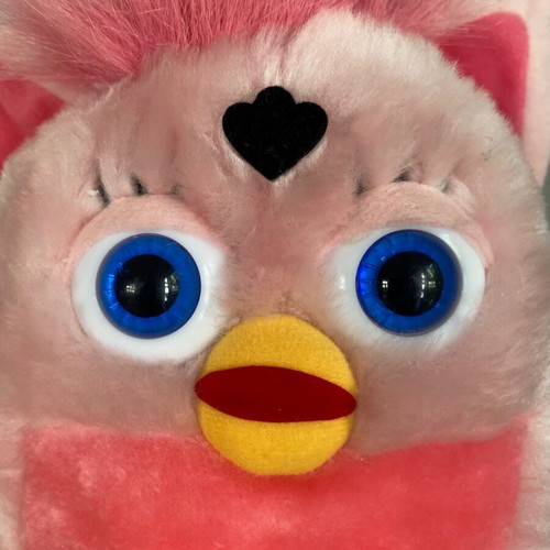 Vintage Furby Plush Pink Flamingo Japan Exclusive 1999/2000 used