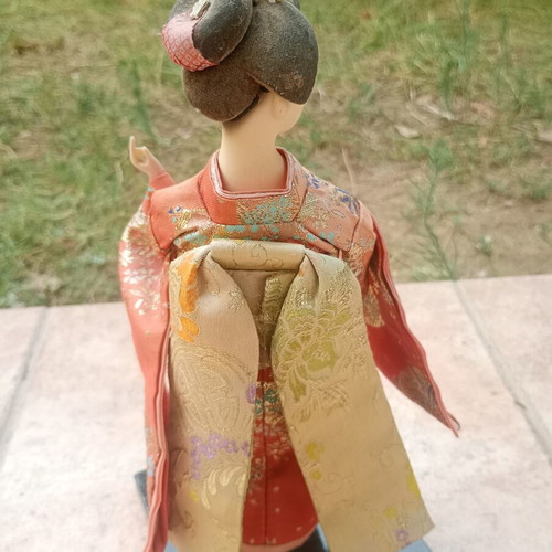 Traditional Japanese Geisha doll used