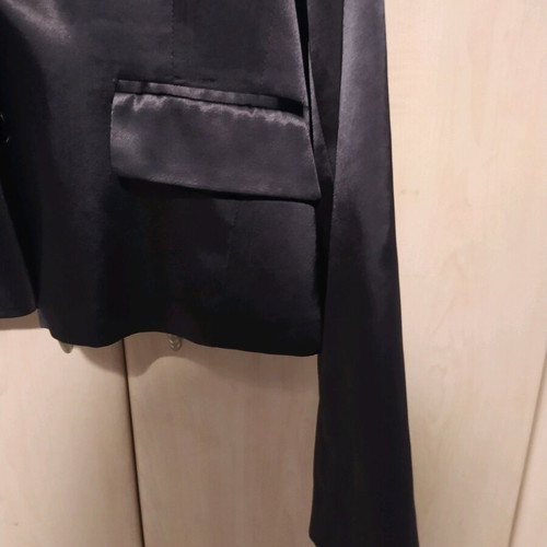 Paranoia Satin Jacket Black Like New, Size L