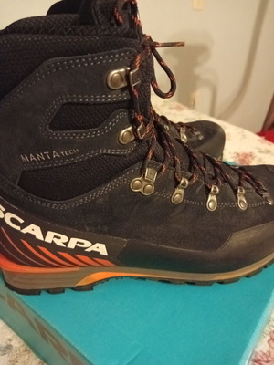 Scarpa Manta Tech GTX hiking boots, blue, size 44.5