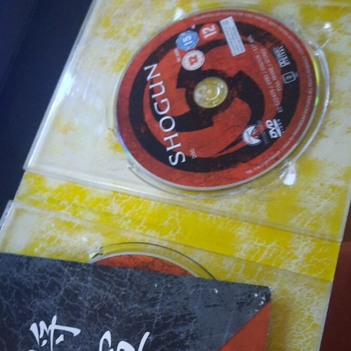 Shogun DVD with Greek subtitles, used