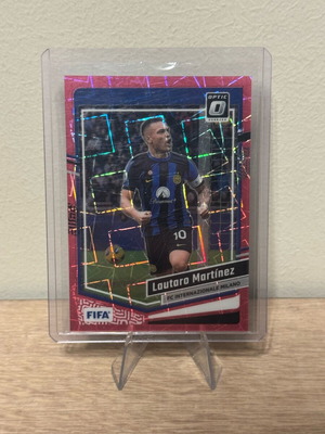 Lautaro Martinez Inter Panini Donruss Optic 2024-2025 card new