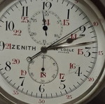 Zenith Grand Desk Chronograph La Poste c.1910 museum-grade