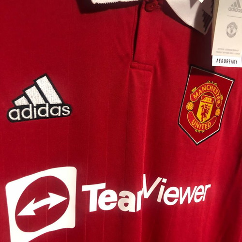 Manchester United Adidas μακρυμάνικη εμφάνιση καινούργια, μέγεθος Large