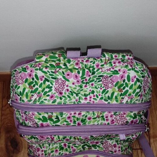 Busquets Dreamer School Backpack Set for Primary, Pencil Case & Lunch Bag Used, Lilac