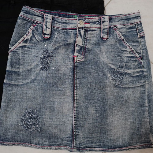 Mini denim skirts pack of 4 size M like new