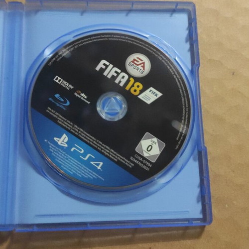PlayStation 4 FIFA 18 used sports game