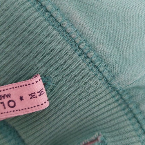 Green girls' tracksuit used, size medium, Old Navy