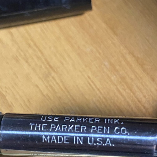 Parker Ink 51 USA Fountain Pen used, 14K fine nib, needs maintenance