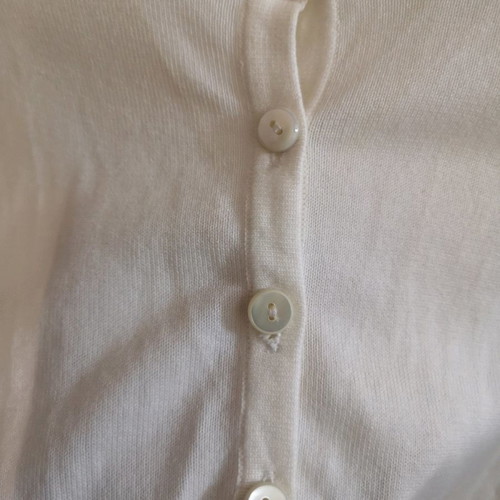 Alpha Studio cardigan new, cotton, white, size M