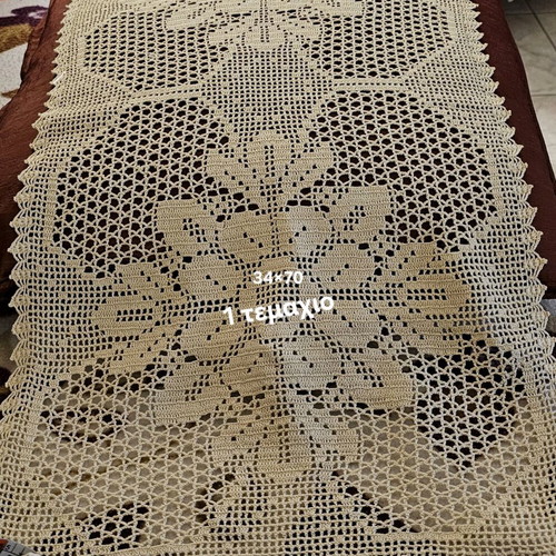 Handmade crochet napkins like new