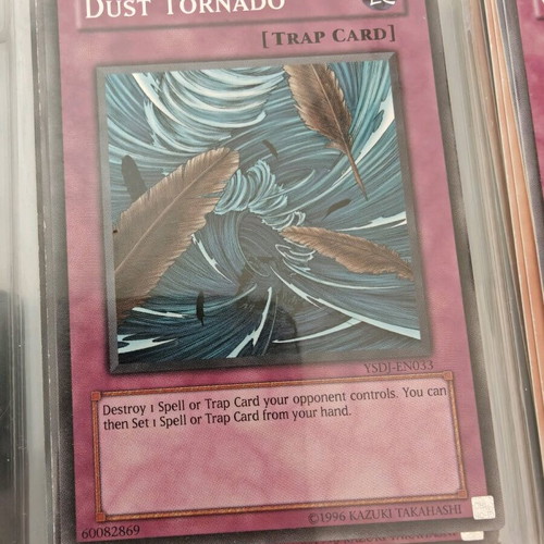 Yu-Gi-Oh card Dust Tornado like new