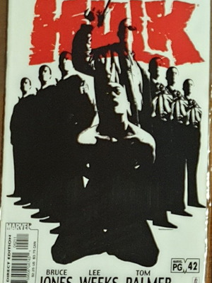 HULK (1999) Marvel Comics употребяван, на чужд език