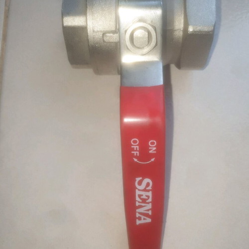 Sena ball valve 2 1/2 new full flow