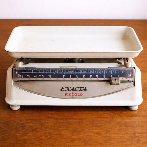 Exacta Piccolo analog scale used vintage, 6 kg capacity