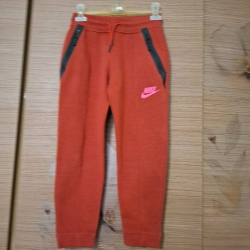 Nike girls' tracksuit like new, melange red