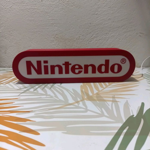 Nintendo light sign new