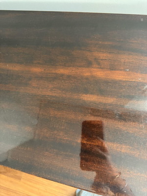 Μοντέρνο καφέ τρόλεϊ σερβιρίσματος bar cart σαν καινούργιο με ρόδες