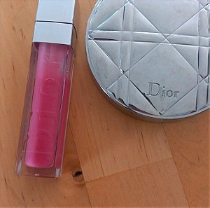 Christian Dior blush + lip gloss συνολικής αξίας 120€