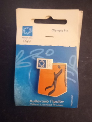 Olympic Pin 2004 official, like new