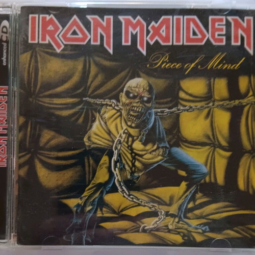 Iron Maiden Piece of Mind enhanced CD used 1998