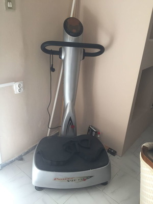 Power plate used with faded display
