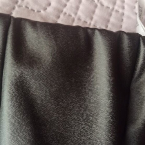 Leather skirt new, size M 38 10, black