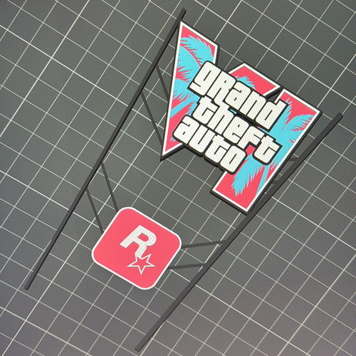 GTA VI Inspired Cover for PS5 3D Printed Decorative Accessory made to order