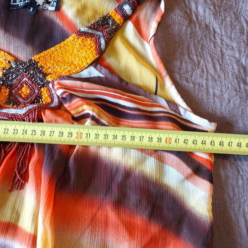 Fia Boho summer blouse dress, colorful