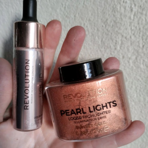 Revolution set of 2 summer highlighters new