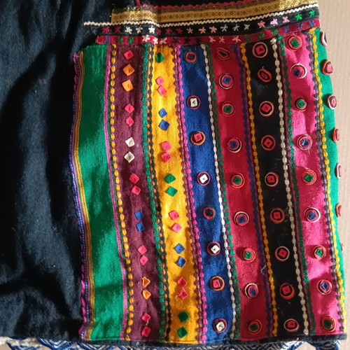 Collectible traditional wool dress used, size 46