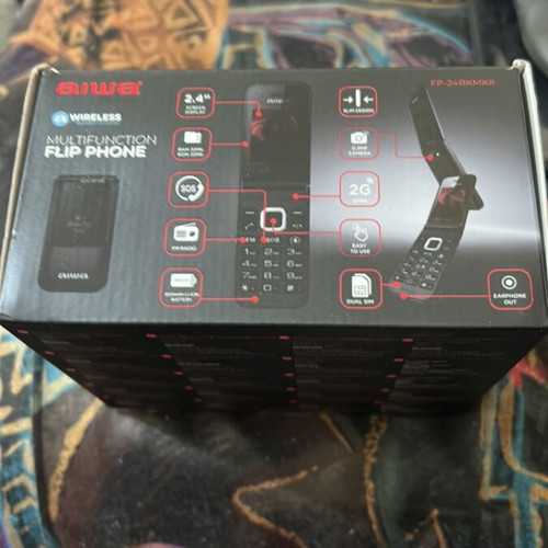 Aiwa FP-24BKMKII phone with English menu like new