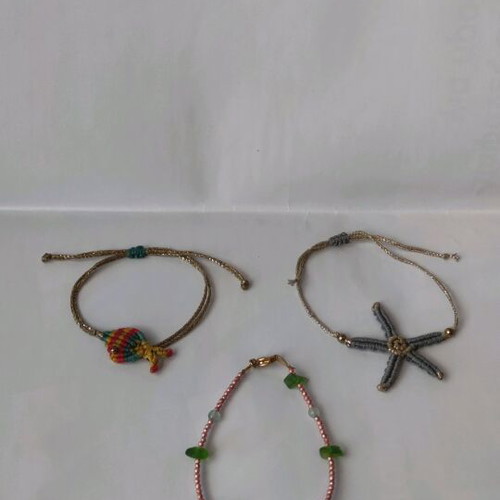 Bracelets like new, set of 3 pieces