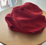 Jockey hat used, red, size M, cotton polyester