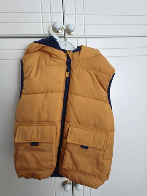 Marks & Spencer sleeveless vest new for children 3-4 years old, yellow and orange