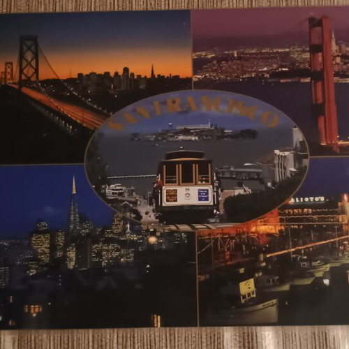 San Francisco laminated collectible poster like new