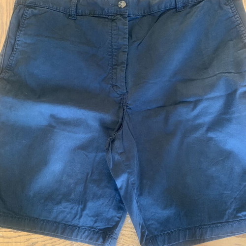 Marks & Spencer cotton chino shorts like new, black, XXL