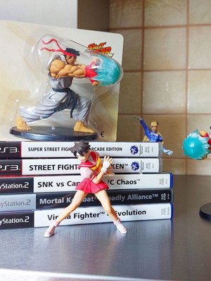 Street Fighter φιγούρες Ryu καινούργιες, συλλεκτικές Capcom