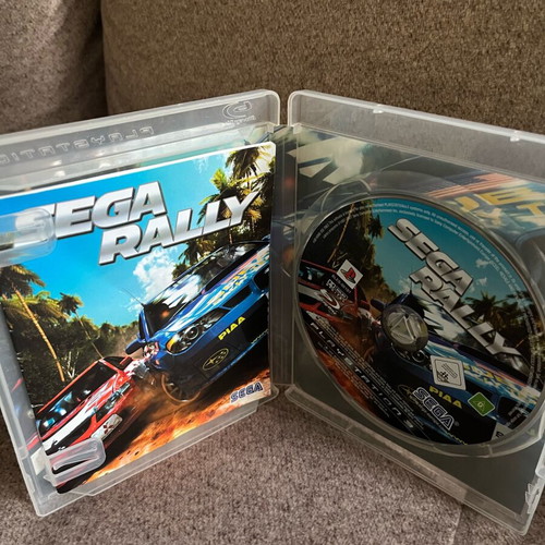 Sega Rally for PlayStation 3 like new, complete