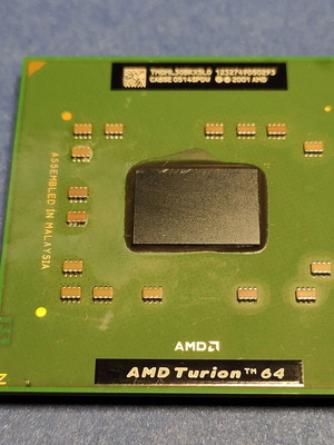 AMD Turion 64 Mobile ML-30 processor used