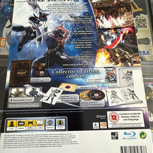 PS3 and Xbox 360 game bundle, used, 8 games including collectors editions