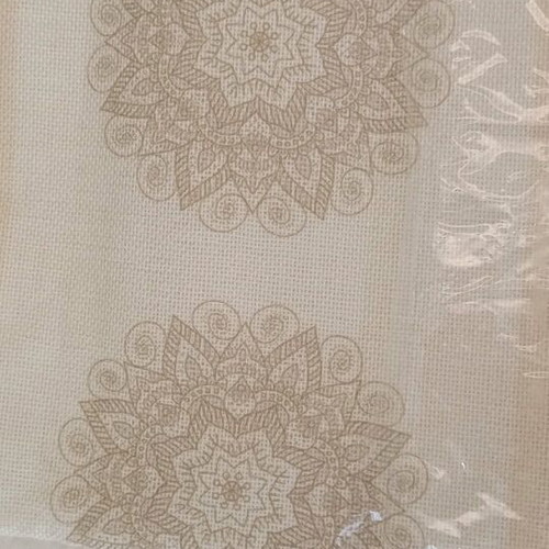 Runner tablecloth new 33x183 cm linen beige