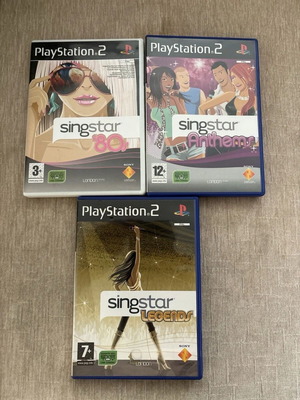 Singstar PlayStation 2 PS2 πακέτο μεταχειρισμένο, πλήρες στη συσκευασία
